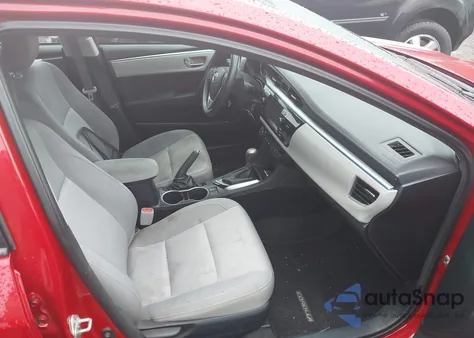 2014 Toyota Corolla Le from USA, damaged, VIN 2T1BURHE6EC109075